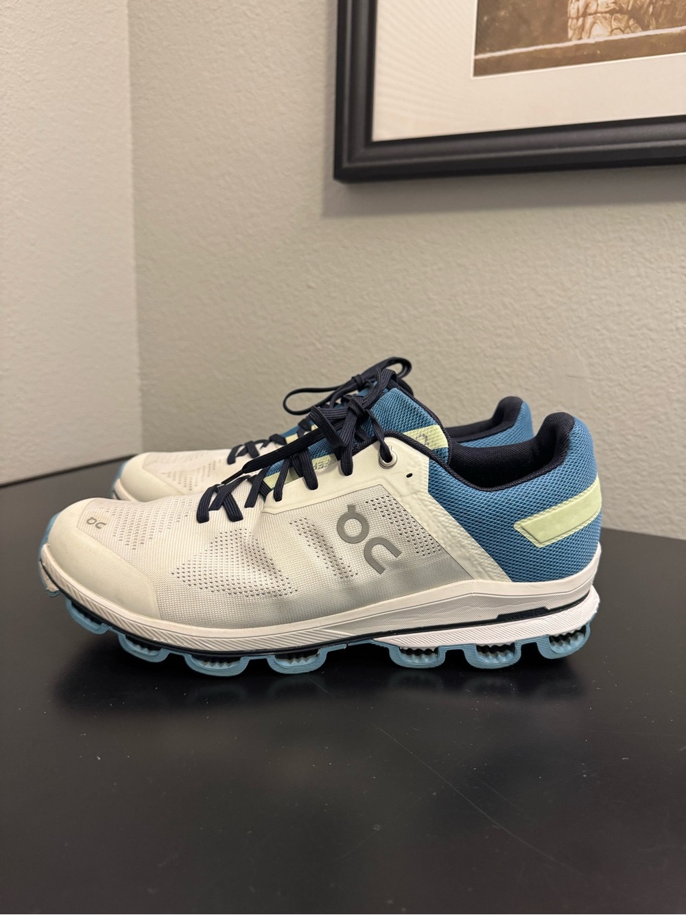 On Running Cloudsurfer 6 White Teal Green Sneakers Shoes